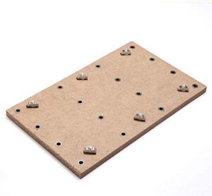Genmitsu CNC MDF Spoilboard Table for 3018 CNC Router Machine, 30 x 18 x 1.2cm (11-4/5”x 7”x 1/2”), M6 Holes (6mm), Screws and Nuts Included