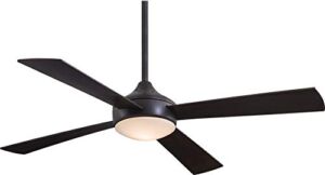Minka-Aire F521L-ORB Aluma 52 Inch Ceiling Fan with Integrated LED Light in Oil Rubbed Bronze Finish