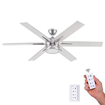 Honeywell Ceiling Fans 51626-01 Kaliza Ceiling Fan, 56, Pewter | The Storepaperoomates Retail Market - Fast Affordable Shopping
