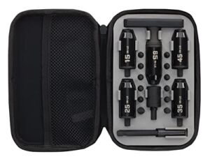 Wheeler F.A.T. Stix with 12 Screwdriver Bits, 5 Torque Limiters, and Storage Case for Firearm Building and Maintenance