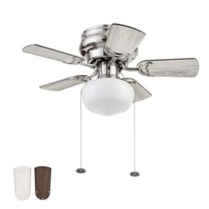Prominence Home 51656-01 Hero Ceiling Fan, 28, Q