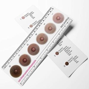 Breast Cancer Fitzpatrick Scale Areola Color Ruler