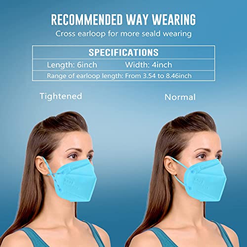 Multiple Colour KN95 Face Mask 50 Pcs, Miuphro 5 Layers Safety KN95 Masks, Dispoasable Masks Respirator for Outdoor(Pink,Blue,Red,Purlpe,Grey) | The Storepaperoomates Retail Market - Fast Affordable Shopping