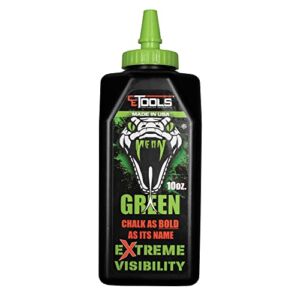 Mean Green® EXTREME VISIBILITY Marking Chalk – Made in USA-CE Tools