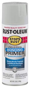 Rust-Oleum 330491 Stops Rust Universal Bonding Primer, 12 oz, Gray