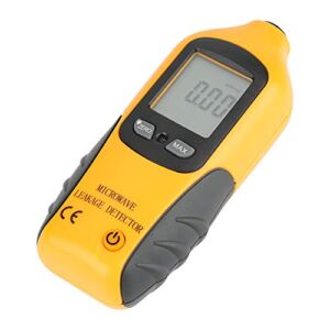 High Precision Microwave Detector HT-M2 Digital LCD Display Microwave Leakage Detector Radiation Meter Tester High Sensitivity to Radiation and Built in Alarm Function