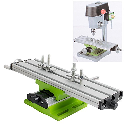 Mini Milling Machine Work Table Vise Multifunction Worktable X-Y Axis Cross Slide Table Compound Drilling Slide Table for Lathe Bench Drill Press | The Storepaperoomates Retail Market - Fast Affordable Shopping