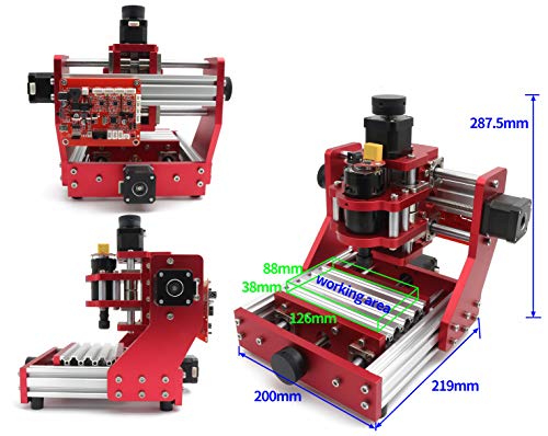 3 Axis DIY CNC Router Kit USB Desktop Benbox Control 1310 Mini Milling Machine for Metal Copper PCB Wood Aluminum Cutting Engraving Machine+GRBL Offline Remote Control | The Storepaperoomates Retail Market - Fast Affordable Shopping