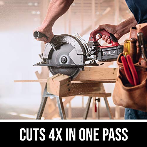 SKIL 10-1/4” TRUEHVL Cordless Worm Drive Skilsaw Circular Saw Kit with 2 Batteries – SPTH70M-21 | The Storepaperoomates Retail Market - Fast Affordable Shopping