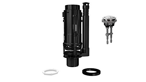 R&T A2423 2″ Dual Flush Valve with Push Button Dual Flush Toilet Repair Kit Toilet Tank Parts Replacement for 2-piece Toilet | The Storepaperoomates Retail Market - Fast Affordable Shopping