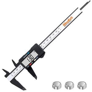 Digital Caliper, 6 inch Micrometer with Large LCD Screen, Inch and Millimeter Conversion Vernier, Measuring Tool for Household DIY