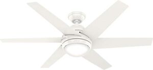 Hunter Fan Company 50977 Sotto Ceiling Fan, 52, Fresh White