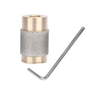 3/4″ Standard Fine Diamond Grinder Bits Diamond grinding wheel Stained Ceramic Glass Abrasive Tool for Inland Gryphon Delphiglass Glastar Glass Grinder (MCB34)…