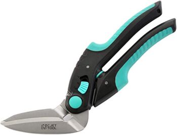 C.JET TOOL 10″ Heavy Duty Scissors, Industrial Scissors, Multipurpose, Scissors for Carpet, Cardboard and Recycle, Professional Soft Grip Stainless Steel (Turquoise) | The Storepaperoomates Retail Market - Fast Affordable Shopping