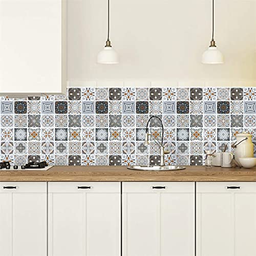 Orainege Grey Kitchen Wallpaper Peel and Stick Backsplash Wallpaper Modern Countertops Contact Paper Tile Self Adhesive Wallpaper Boho Waterproof Decorative Wall Paper Removable 17.7inchx393.7inch | The Storepaperoomates Retail Market - Fast Affordable Shopping