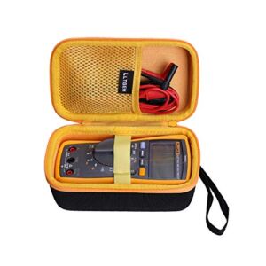 LTGEM Hard Case for Fluke 117/115/116/114/113 Electricians True RMS Multimeter with Accessories -Carrying Storage Bag