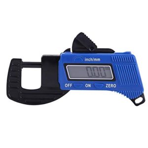 1pcs 0-12mm 0.01mm 0.0005inch Precise Electronic Micrometer Digital Dial Thickness Gauge Caliper Meter Width Measure Tools with LCD Display