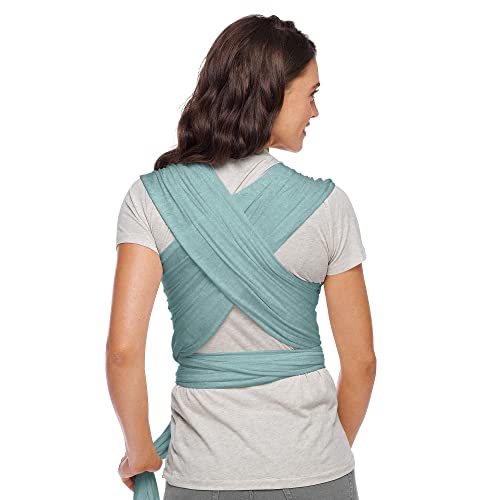 Moby Wrap Baby Carrier | Element | Baby Wrap Carrier for Newborns & Infants | #1 Baby Wrap | Baby Gift | Keeps Baby Safe & Secure | Adjustable for All Body Types | Perfect for Mom & Dad | Hydro | The Storepaperoomates Retail Market - Fast Affordable Shopping
