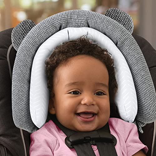 GooGa Baby & Toddler 2-in-1 Baby Head Neck Body Support Pillow for Newborn Infant Toddler – Extra Soft Car Seat Insert Cushion Pad, Perfect for Carseats, Strollers, Swing (Pocker Dot Pattern) | The Storepaperoomates Retail Market - Fast Affordable Shopping