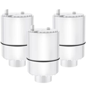 Fil-fresh 3-Pack Faucet Water Filter Replacement for PUR Filtration System, Model FM-3700, PFM400H, PFM350V, Filter# RF3375, NSF Certified (White)