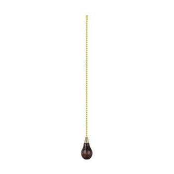 Aspen Creative 20501-11, 12″ Ceiling Fan Beaded Pull Chain / Walunt Wooden Pendant Knob with Metal Cap in Brass Finish, 1 Pack | The Storepaperoomates Retail Market - Fast Affordable Shopping