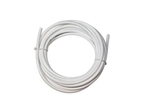 Metpure 3/8″ NSF Certified 25 Feet Length Tubing for Reverse Osmosis De-ionized Water Filtration Systems, Refrigerators, and Other Appliances (3/8″, 25′, White)