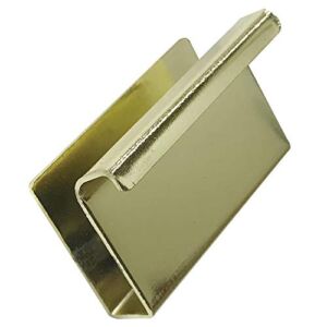 Selby Hardware Glass Door Handles Brass (4)