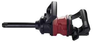 MTS 53256 1-Inch Drive Lightweight Pneumatic Air Powered Impact Wrench, Twin Hammer Clutch, with Max Torque of 1,800 ft-lbs, Working Torque Range 200-1,500 ft-lbs, 10 cfm, Weight 16 lbs.