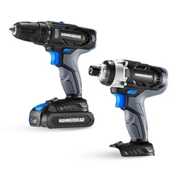 Hammerhead 20V Cordless 2-Tool Combo Kit: Drill and Impact Driver with 1.5Ah Battery and Charger – HCC2020 | The Storepaperoomates Retail Market - Fast Affordable Shopping