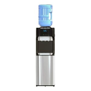 Brio Essential Series Top Loading Water Cooler Dispenser – Tri Temp Dispense, Child Safety Lock, Holds 3 or 5 Gallon Bottles – UL/Energy Star Approved