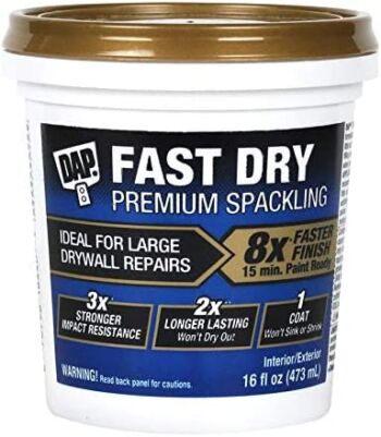 DAP Products Fast Dry Premium Spackling 16.0 Fl Oz, Off White | The Storepaperoomates Retail Market - Fast Affordable Shopping
