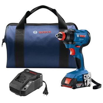 BOSCH GDX18V-1600B12 18V 1/4 In. and 1/2 In. Two-In-One Bit/Socket Impact Driver Kit | The Storepaperoomates Retail Market - Fast Affordable Shopping