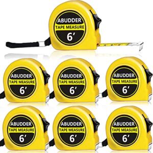 6 Pack Small Metric Tape Measures, Pocket Measuring Tape Bulk Retractable with Inches and Centimeters ,Measurement Tape 6 Feet