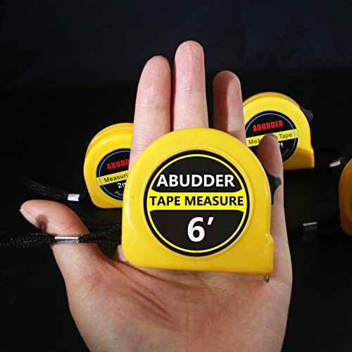 6 Pack Small Metric Tape Measures, Pocket Measuring Tape Bulk Retractable with Inches and Centimeters ,Measurement Tape 6 Feet | The Storepaperoomates Retail Market - Fast Affordable Shopping