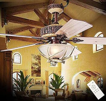 52 Inch Antler Ceiling Fan Deer Antler Ceiling Fan Ceiling Fan With Lights Farmhouse Style Farmhouse Ceiling Fan With Lights Remote Control Vintage Ceiling Fan With Light Rustic Ceiling Fan With Light | The Storepaperoomates Retail Market - Fast Affordable Shopping