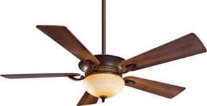 Minka Aire F701L-DRB Delano 52″ Ceiling Fan with LED Lights & Wall Control, Dark Brushed Bronze