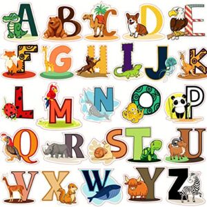 DEKOSH Alphabet Wall Decals – Colorful ABC Wall Stickers for Kindergarten, Playroom & Baby Nursery