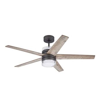 Luminance CF575GRT Kathy Ireland Home Lucere 52 Inch Ceiling Fan, Graphite | The Storepaperoomates Retail Market - Fast Affordable Shopping