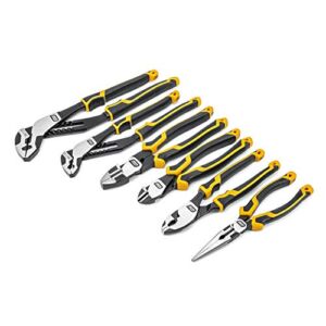 GEARWRENCH 6 Pc. Pitbull Dual Material Mixed Plier Set – 82204C