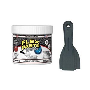 Flex Seal Flex White Paste 1lb Jar w/Allway Tools Putty Knives 3 pack (1.5″/2″/3″) (2 Items)