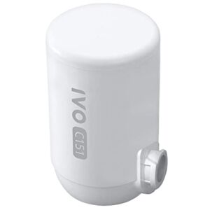 IVO Replacement Water Filters (x1 Lasts for 4 Months) – 4-Stage Filtration with NSF-Approved Technology – Removes Contaminants Down to 0.1 Micron, Retains Healthy Minerals