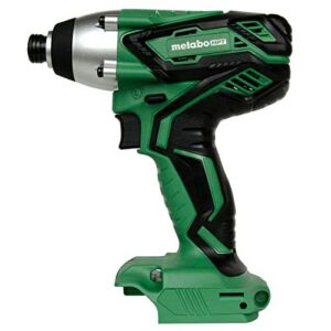 METABO HPT WH18DGLP4 18V 1/4-Inch Hex Drive Cordless Impact Driver, Tool Only (No Battery or Charger)