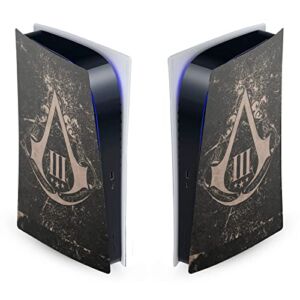 Head Case Designs Officially Licensed Assassin’s Creed Old Notebook III Graphics Vinyl Faceplate Sticker Gaming Skin Decal Cover Compatible With Sony PlayStation 5 PS5 Digital Edition Console