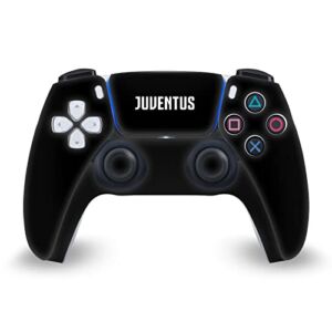 Head Case Designs Officially Licensed Juventus Football Club Logo Art Matte Vinyl Faceplate Sticker Gaming Skin Decal Cover Compatible With Sony PlayStation 5 PS5 DualSense Controller