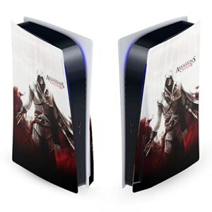 Head Case Designs Officially Licensed Assassin’s Creed Cover Art II Graphics Vinyl Faceplate Sticker Gaming Skin Decal Cover Compatible With Sony PlayStation 5 PS5 Disc Edition Console