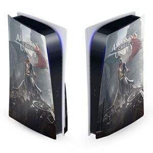 Head Case Designs Officially Licensed Assassin’s Creed Arno Dorian French Flag Unity Key Art Vinyl Faceplate Sticker Gaming Skin Decal Cover Compatible With Sony PlayStation 5 PS5 Disc Edition Console