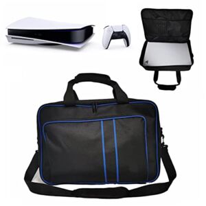 Carry Case Compatible for PS5, Carrying Travel Case with Zinc Alloy Zippers, for Playstation 5 Console, Controllers and Accessories