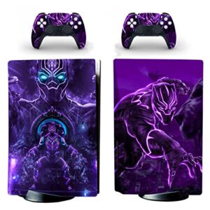 Decal Moments PS5 Disc Console Skin PS5 Controller Skin Vinyl Sticker Decal Playstation 5 Cover Panther