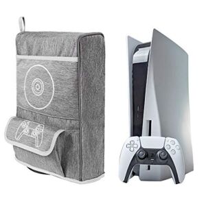 Anti-Dust Cover for PS5 Sony Playstation 5 Console Cover Case,Dust Cover for PS5 (GRAY)