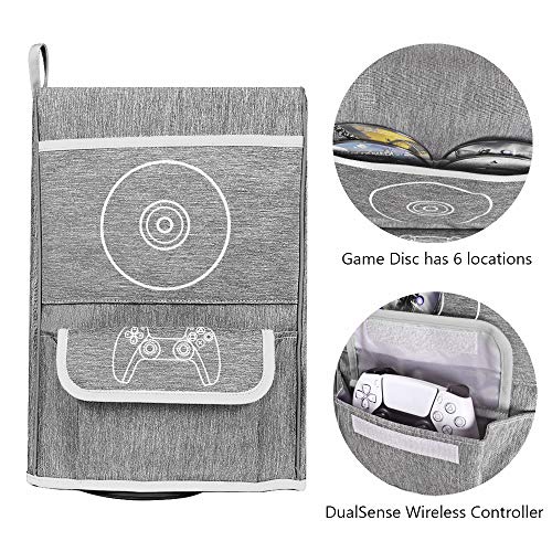 Anti-Dust Cover for PS5 Sony Playstation 5 Console Cover Case,Dust Cover for PS5 (GRAY) | The Storepaperoomates Retail Market - Fast Affordable Shopping